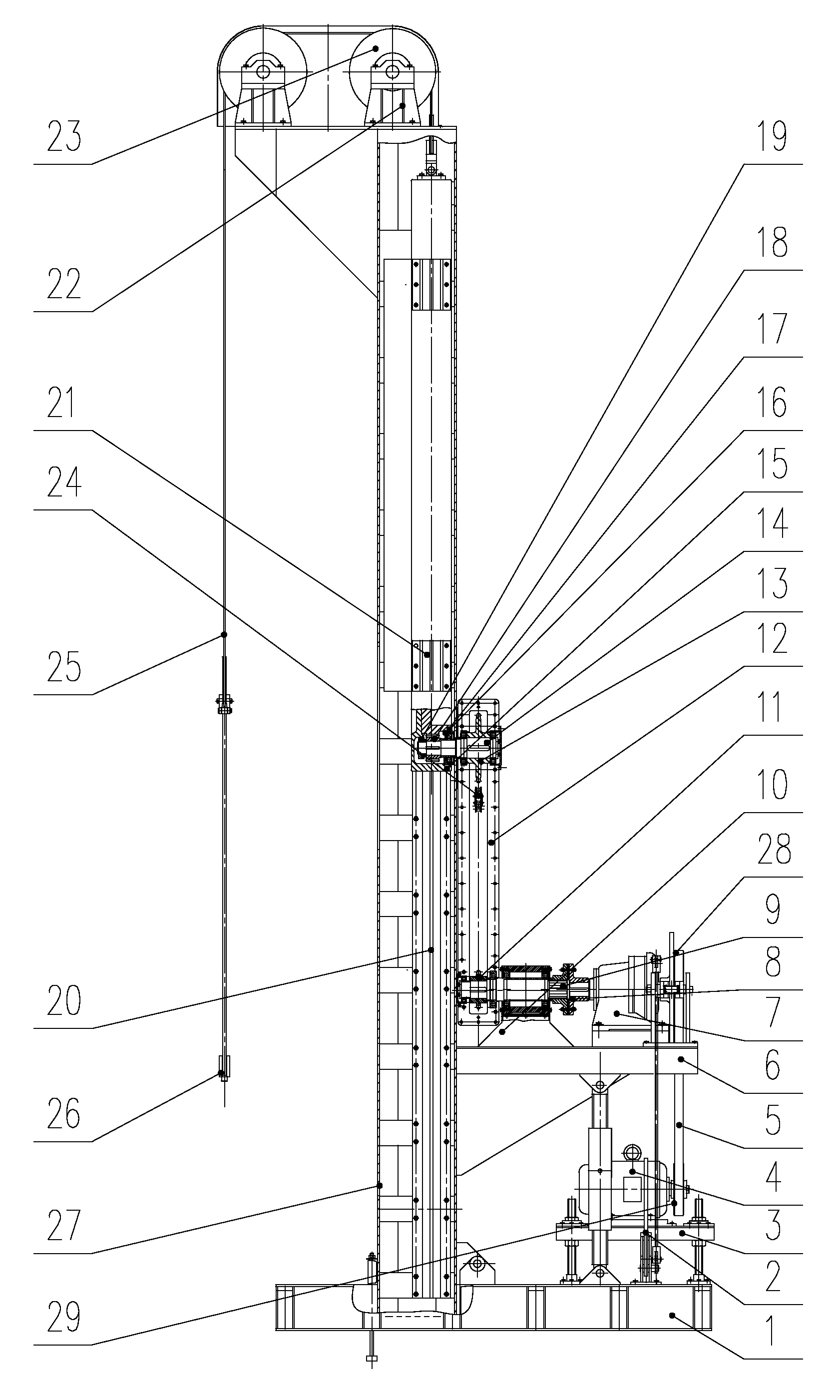 Ring Rack Oil Pumping Machine