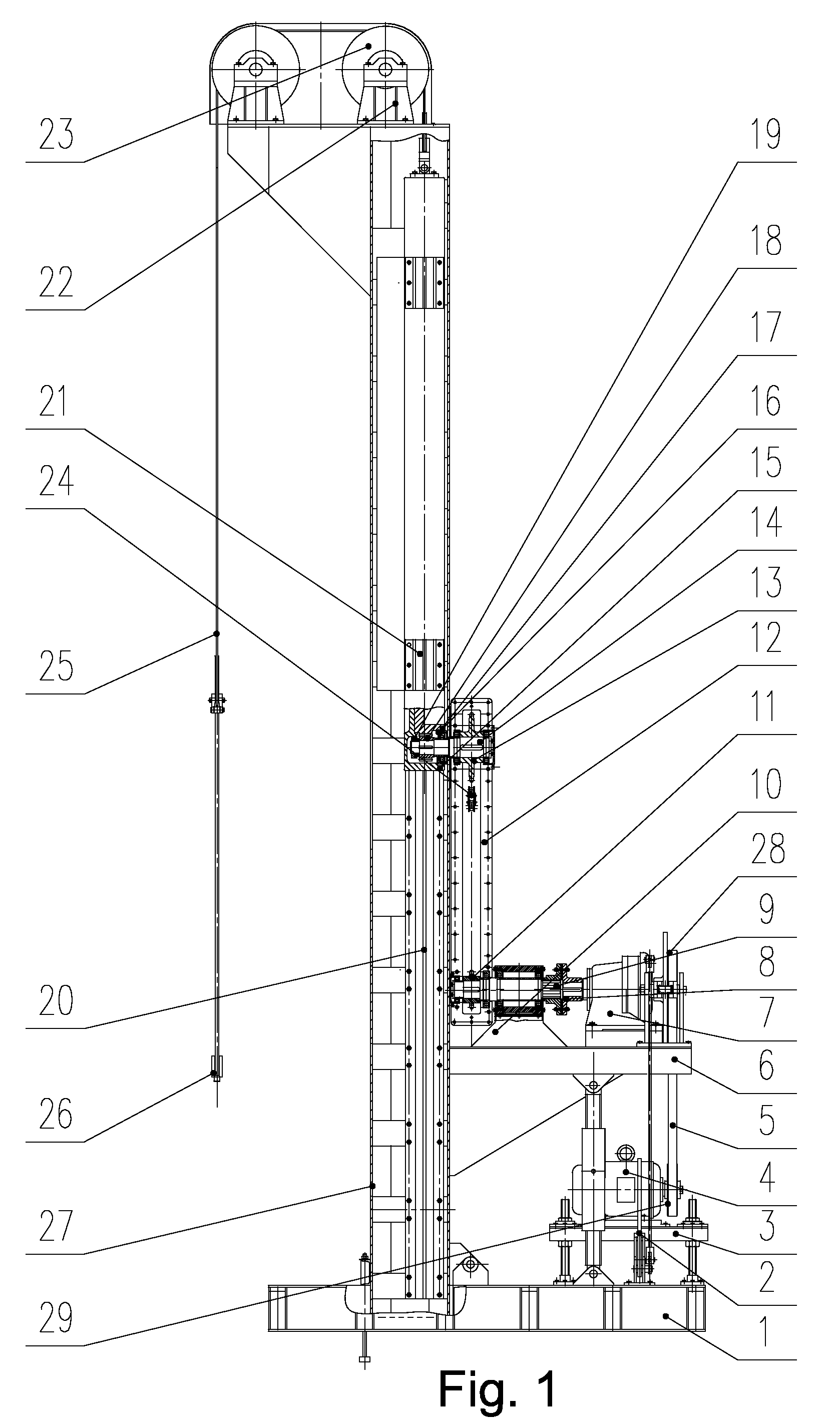 Ring Rack Oil Pumping Machine