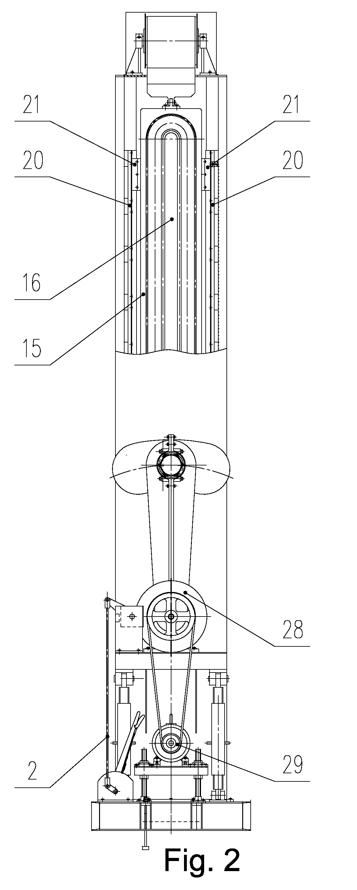 Ring Rack Oil Pumping Machine