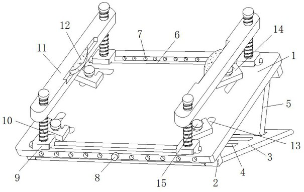 A positioning support device for installation of high-speed data acquisition equipment