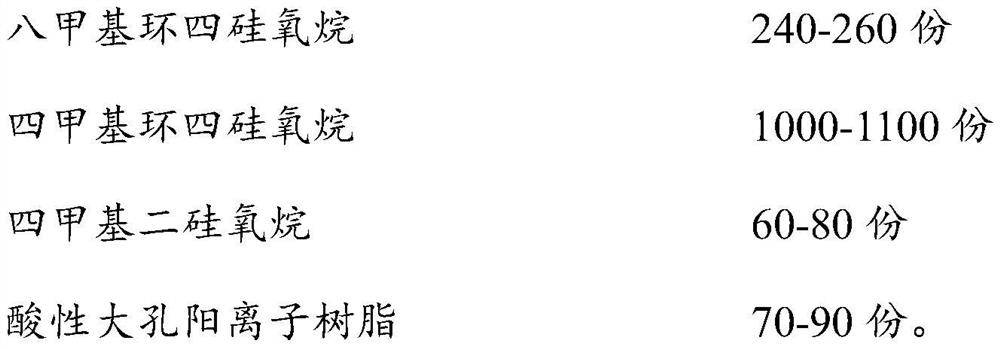 Release silicone oil capable of improving anchoring property of PEK base material and preparation method thereof