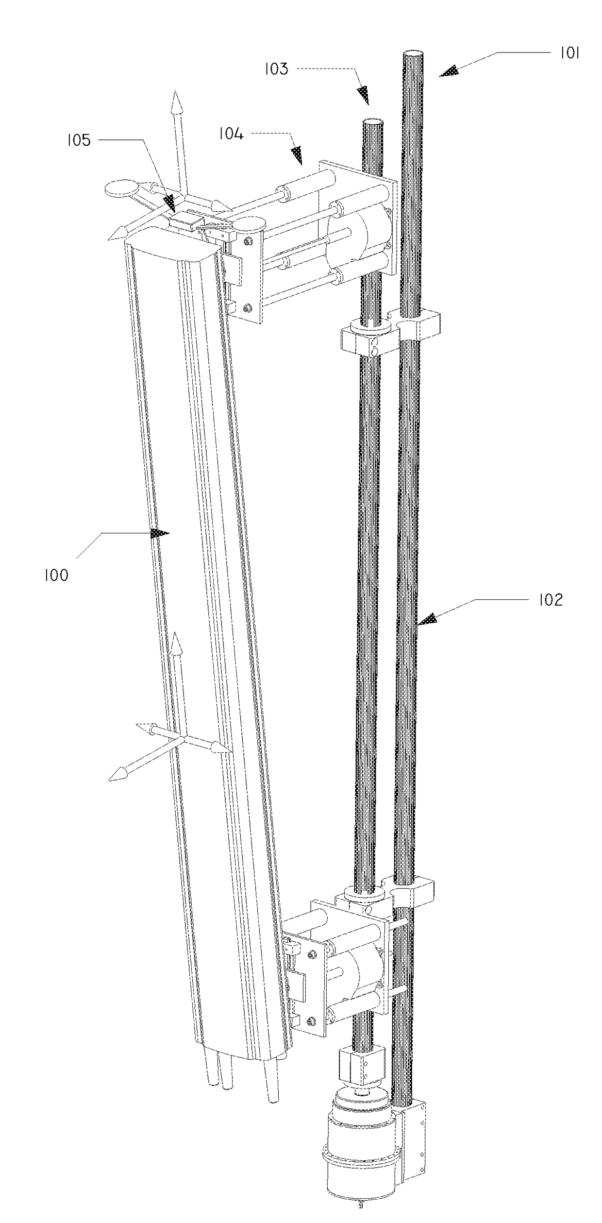 Two-way antenna mounting bracket and assembly with independently adjustable electromechanical antenna tilt and azimuthal steering for beam reshaping