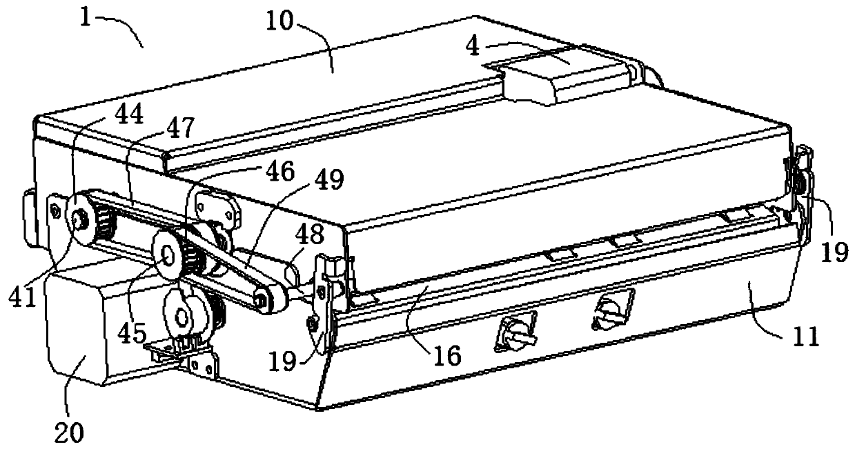 Stamping and scanning integrated device