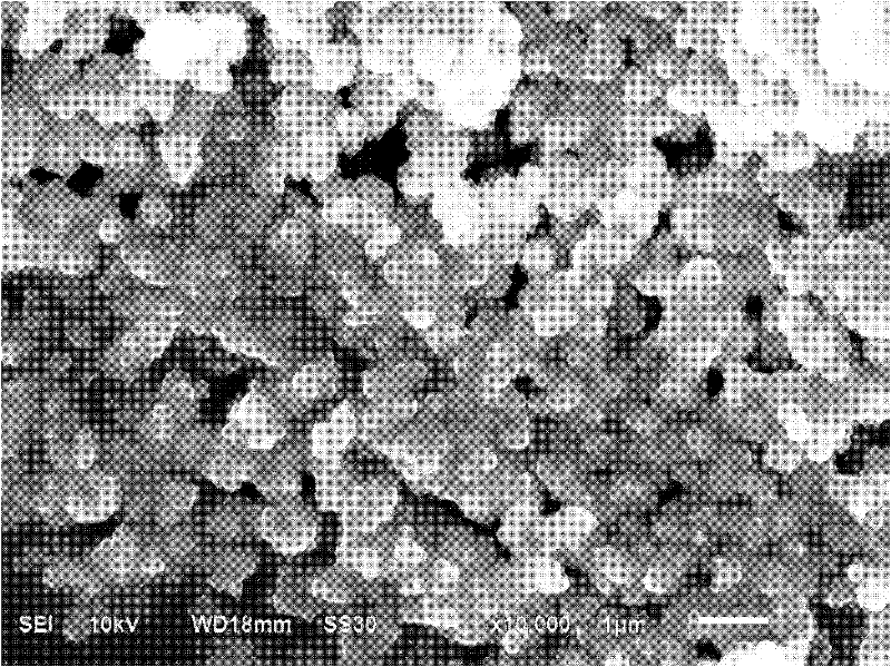 Porous carbon in situ composite lithium iron phosphate cathode material and preparation method thereof