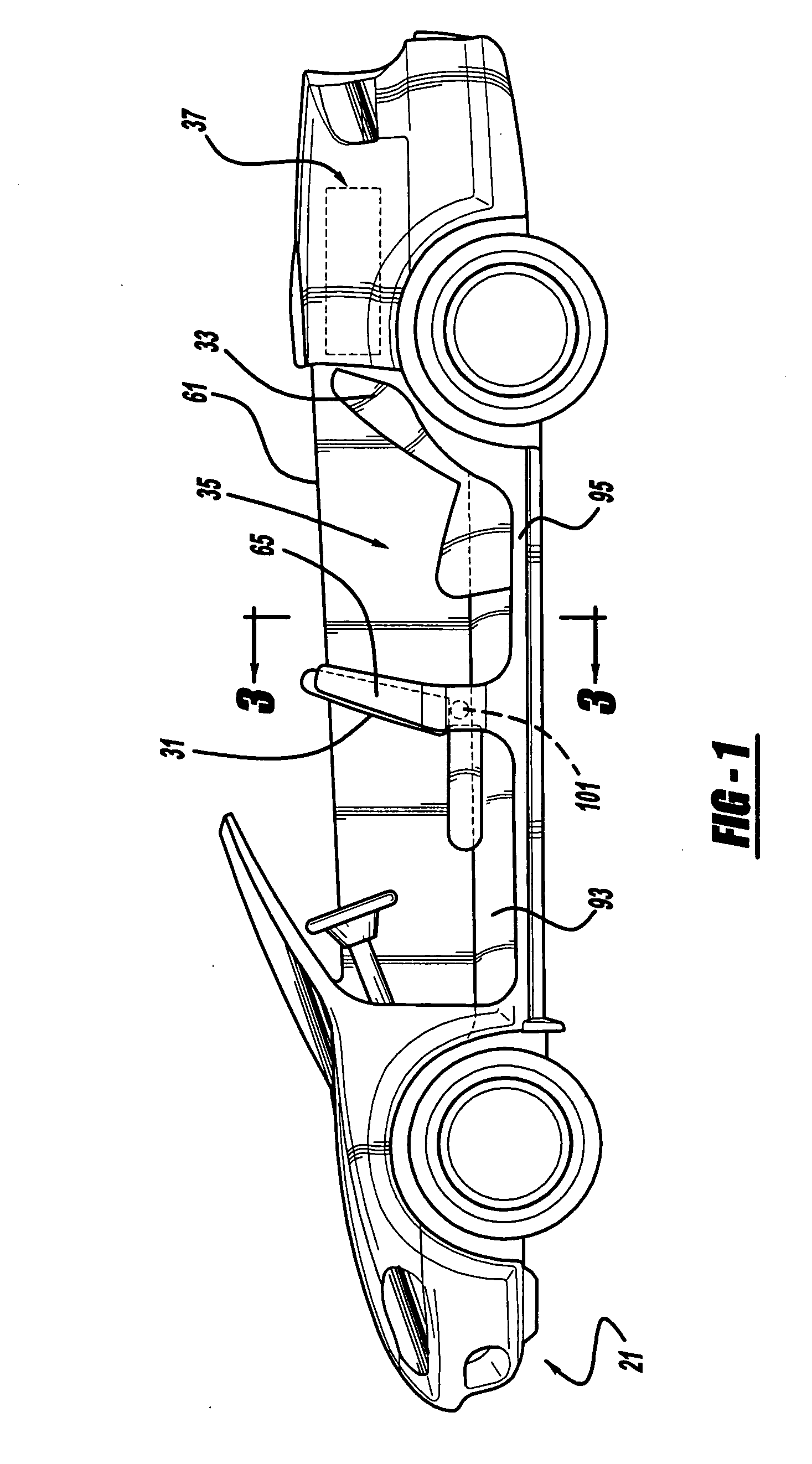 Structural seat system for an automotive vehicle