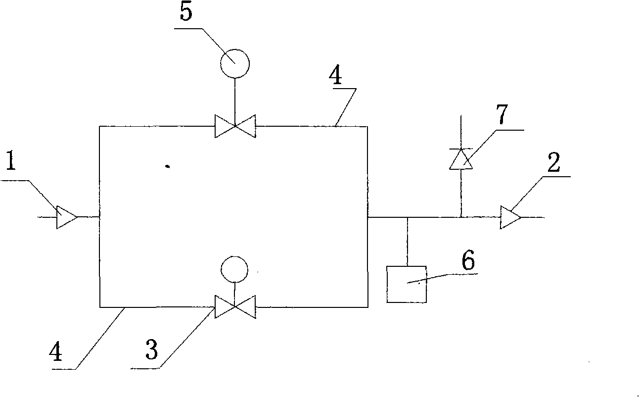 Tire automatic inflation control device