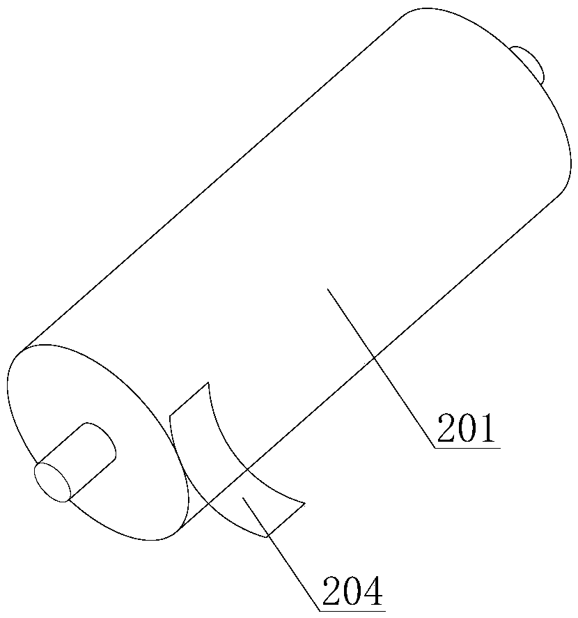 Novel fabric singeing machine