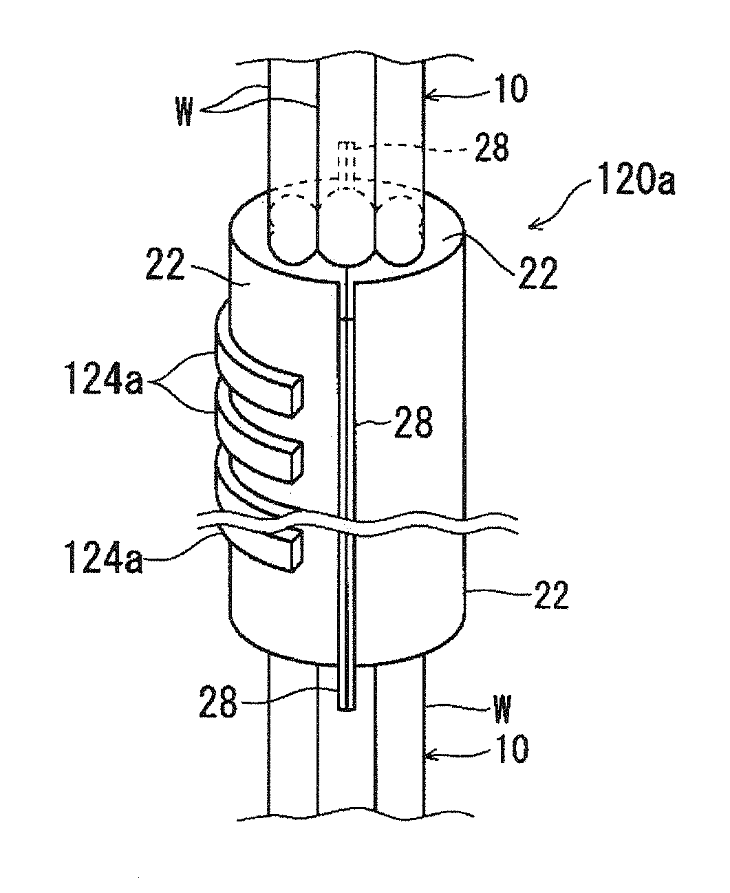 Wire protection member