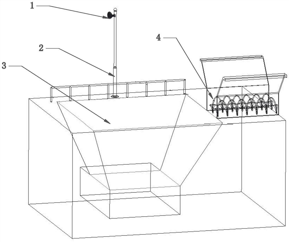 Automatic feeding control method and system for waste incineration feeding