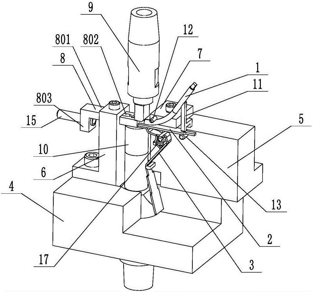 Multi-functional safety soldering fixture for double chip and copper wire