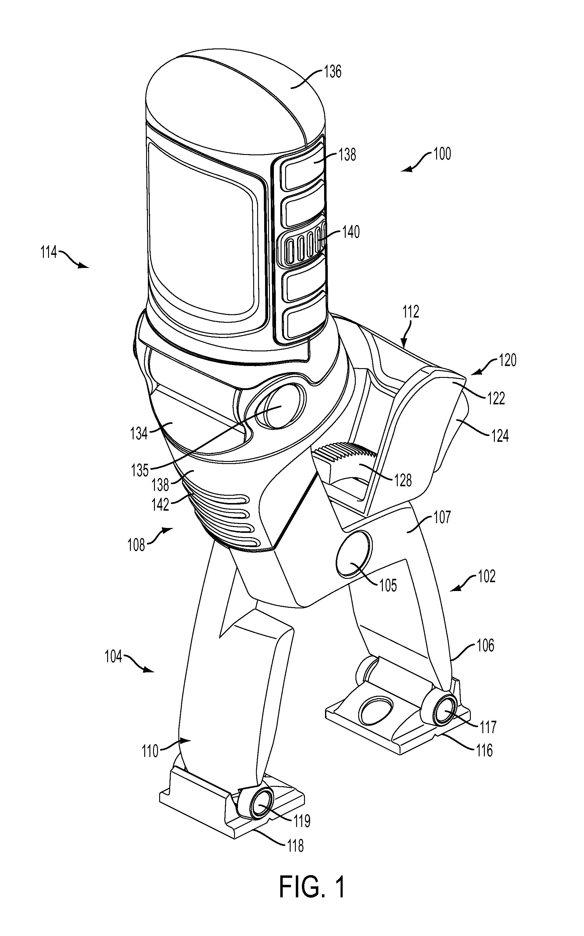 Portable work light clamp