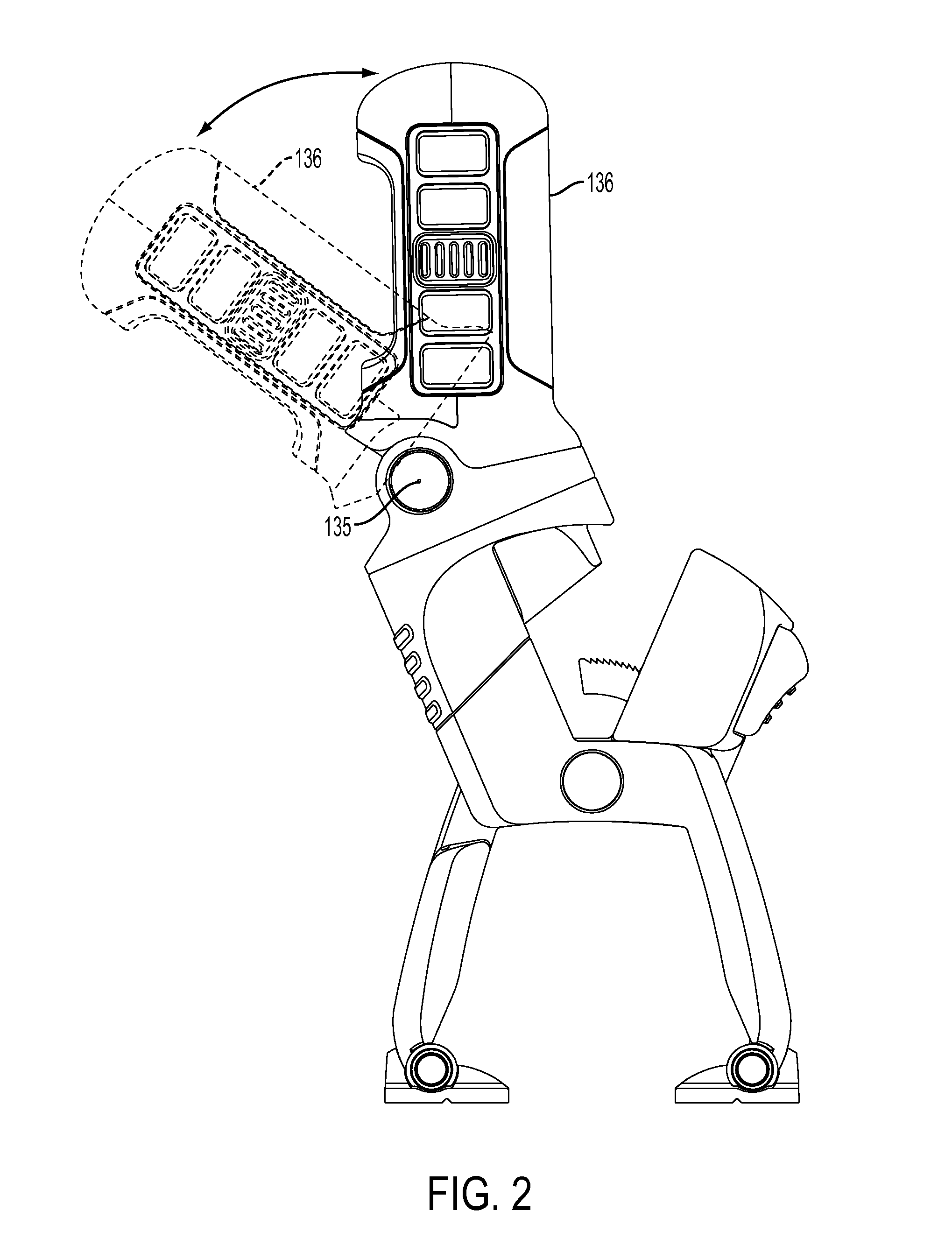 Portable work light clamp