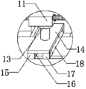 Special aluminum bank rapidly leveling device