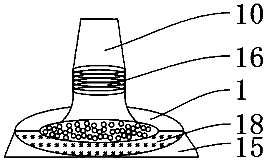 Environment protection device for exhaust gas treatment