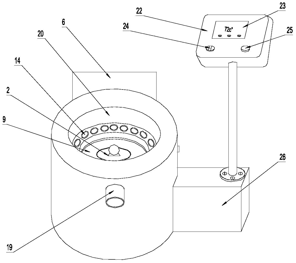 Premixing secondary flaming burning civil boiler with boiler basins