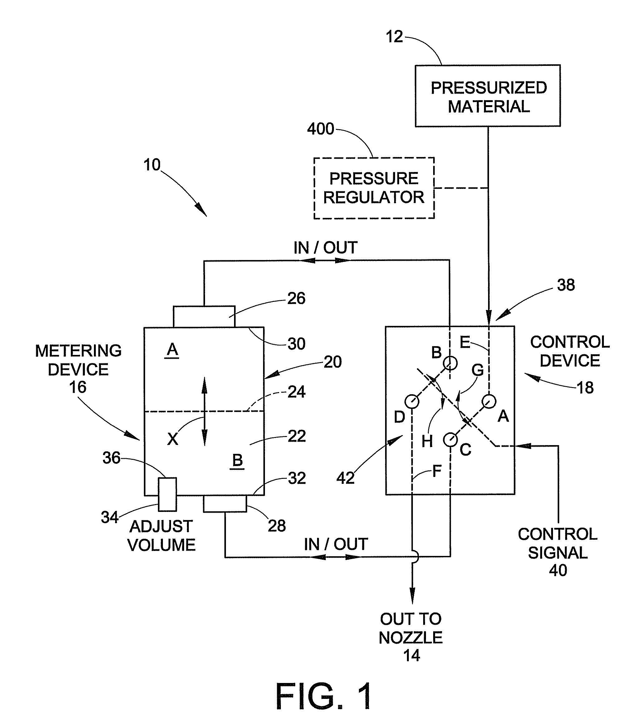 Liquid material dispenser