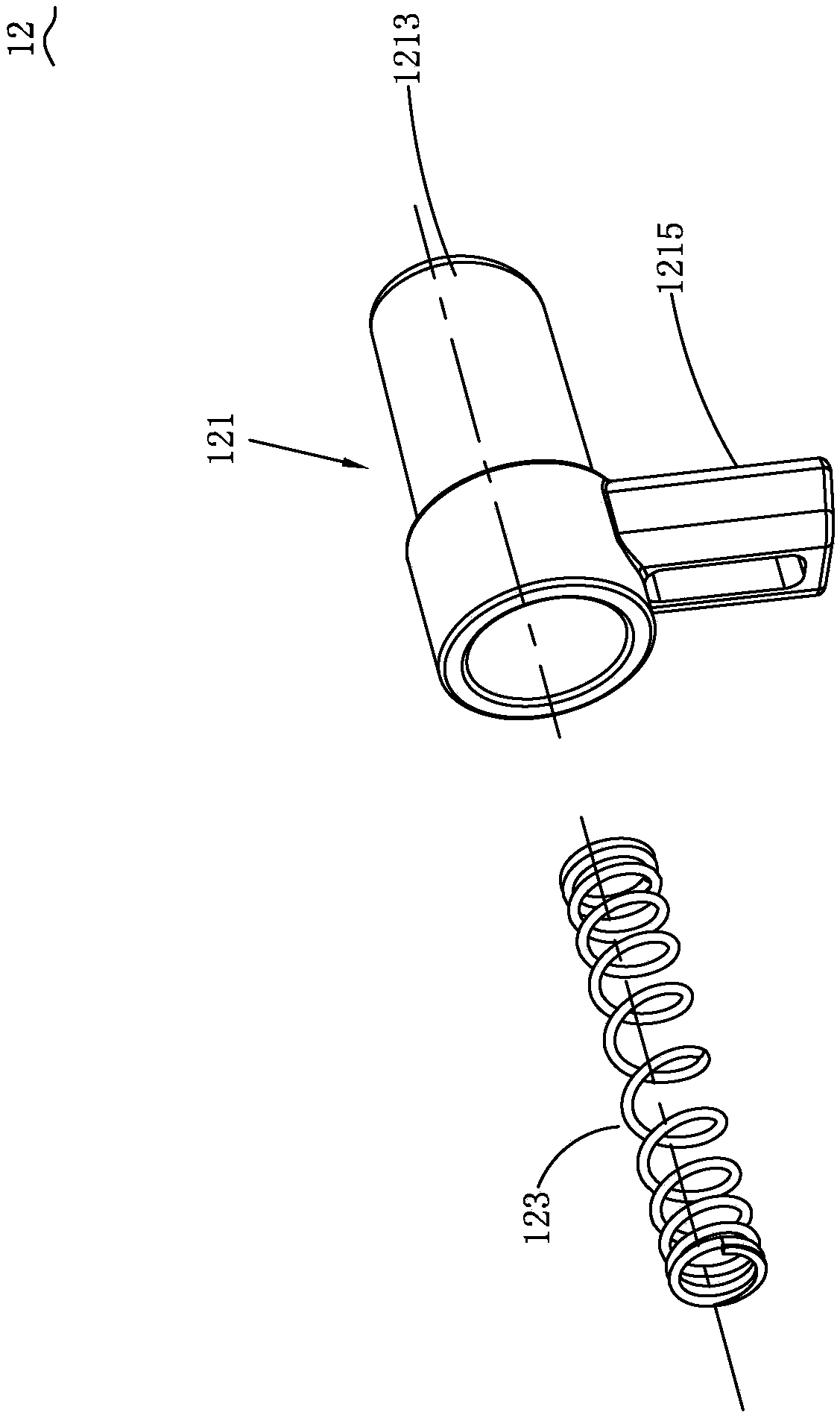 High-pressure cleaning machine and assembly thereof