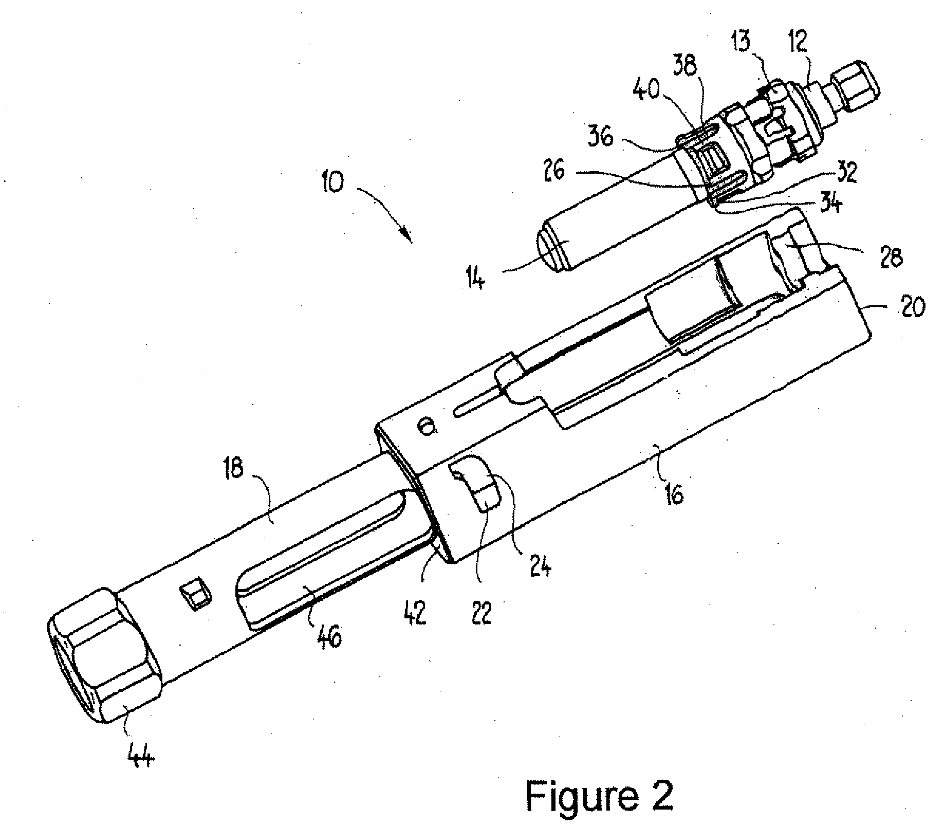 Container for a medical instrument or implant, in particular a dental instrument or a dental implant