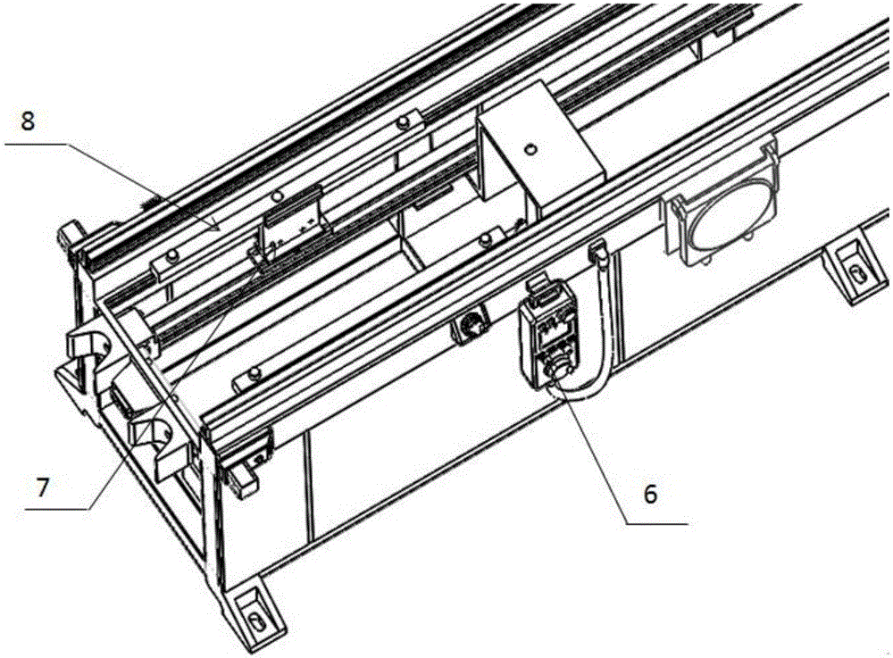 Precise conveying locating system for product parts