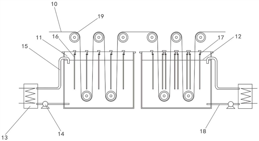 An expansion electrode applied to aluminum foil linkage energizing equipment