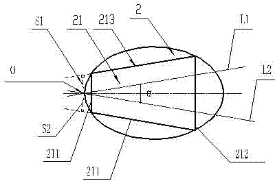 Capacitive touch screen writing pen and method for positioning touch spot position of capacitive touch panel writing pen