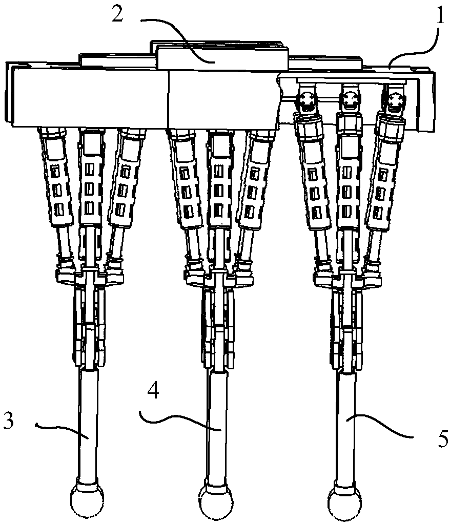 Hexapod walker based on four-degree-of-freedom mechanism legs