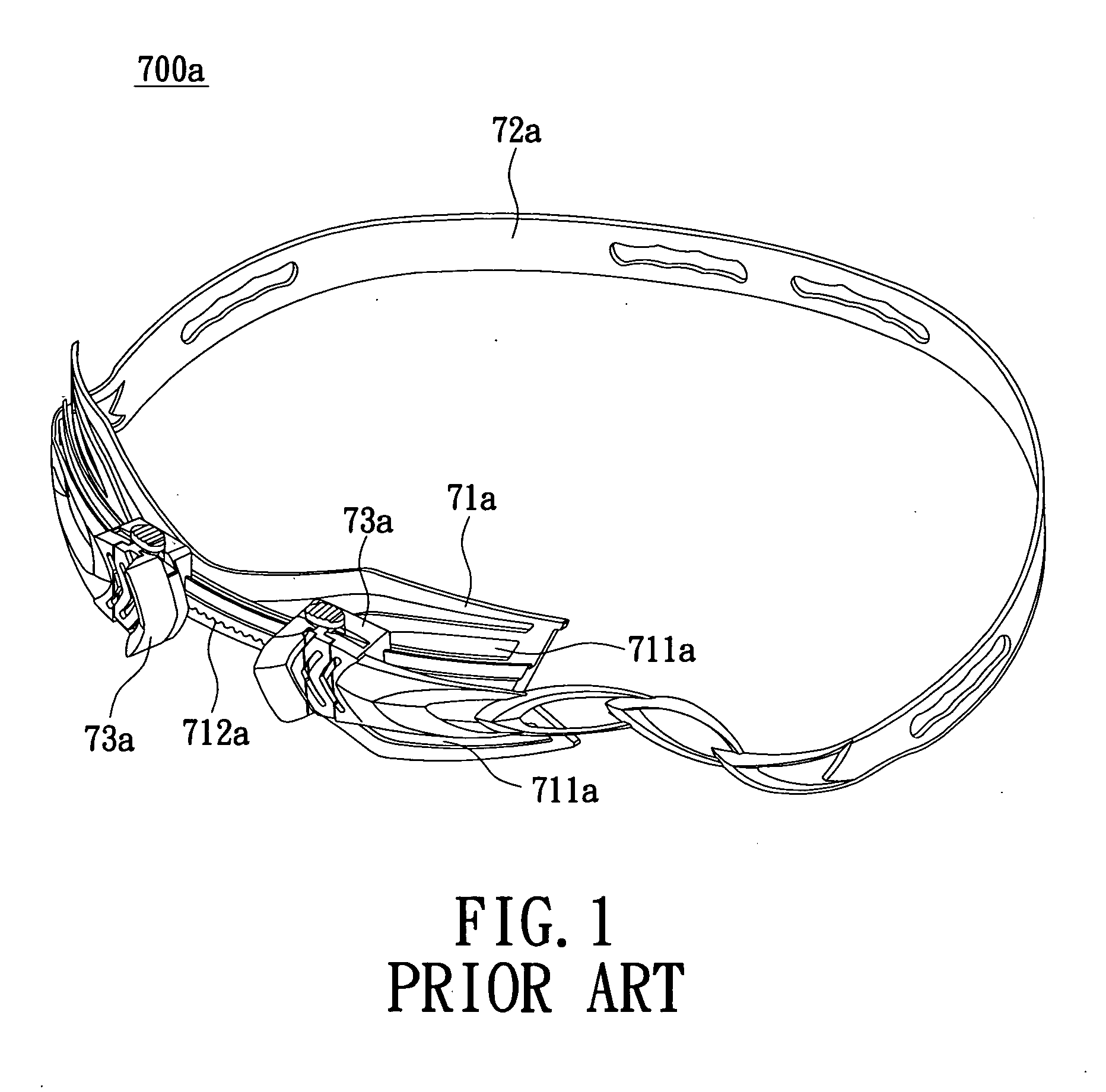 Buckle strap adjustment assembly for safety helmets