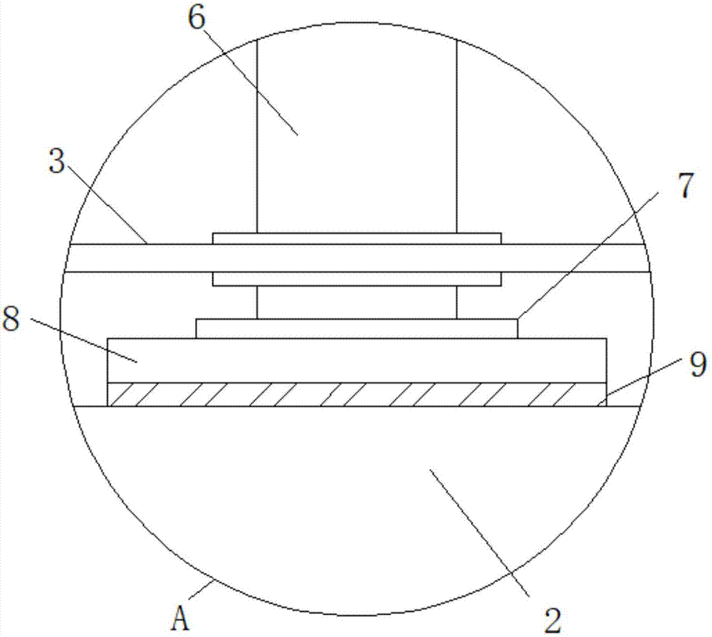 Hole-opening equipment capable of opening hole stably used for lamp shell