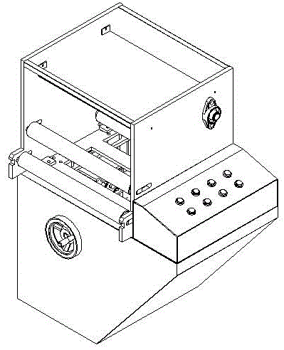 Novel feeding device for winding machine