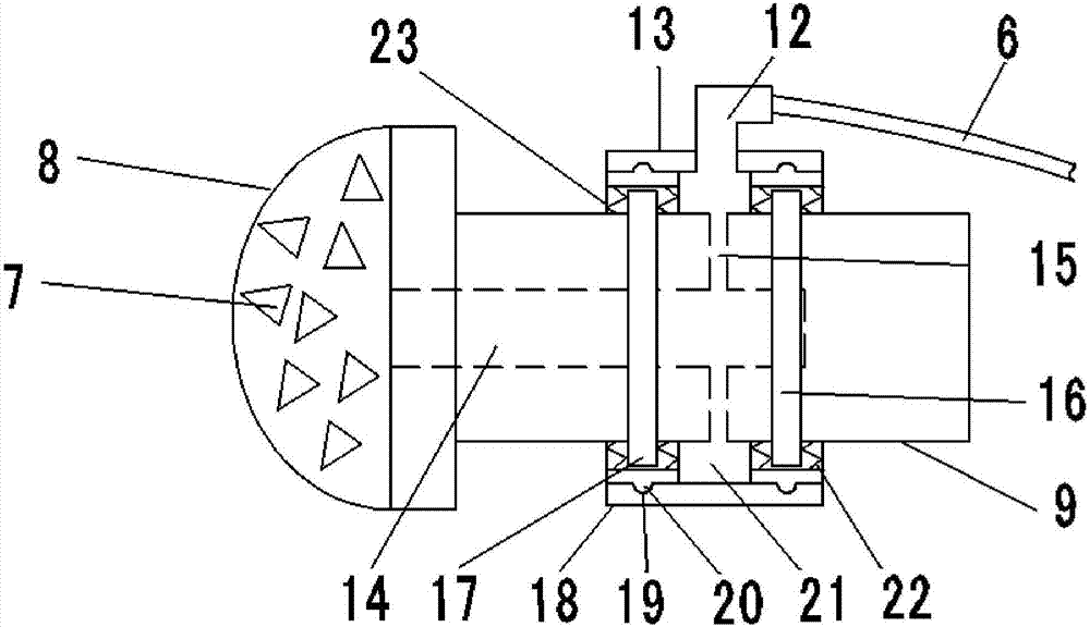 Improved roadway boring machine