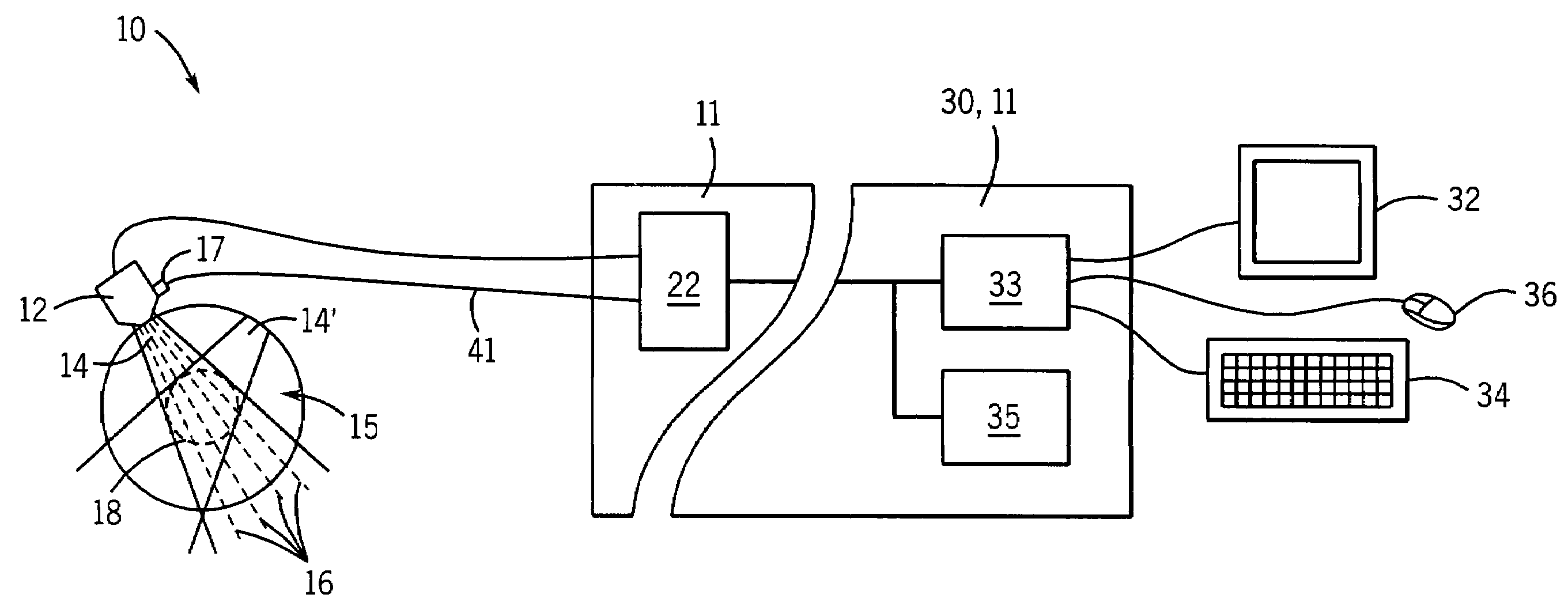 Parametric ultrasound imaging using angular compounding