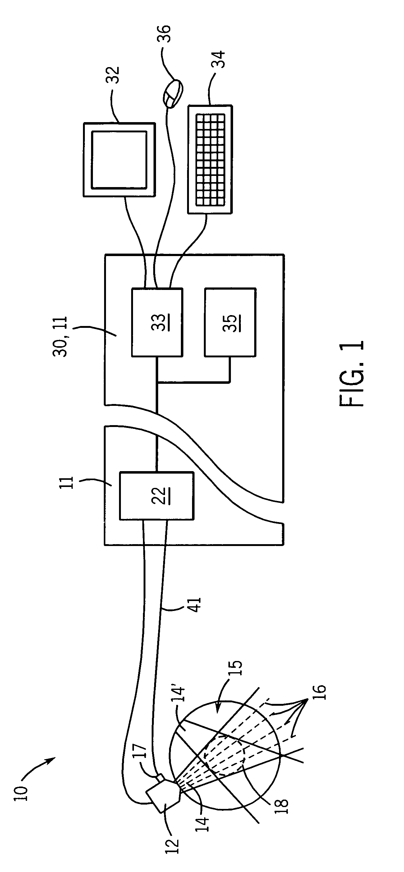 Parametric ultrasound imaging using angular compounding