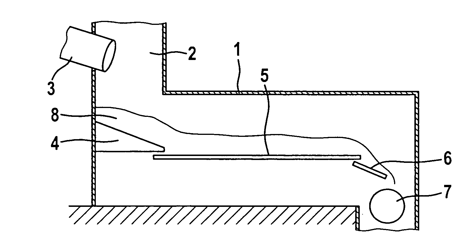 Method and apparatus for treating a layer of bulk material