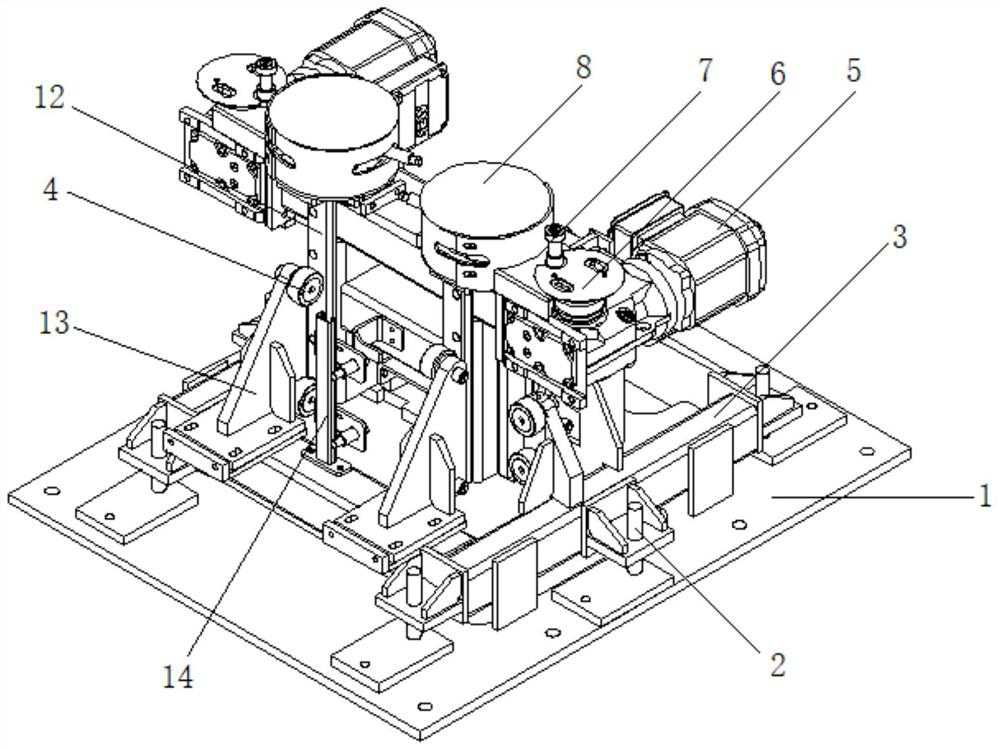 Liftable locking and unlocking device for eccentric pin