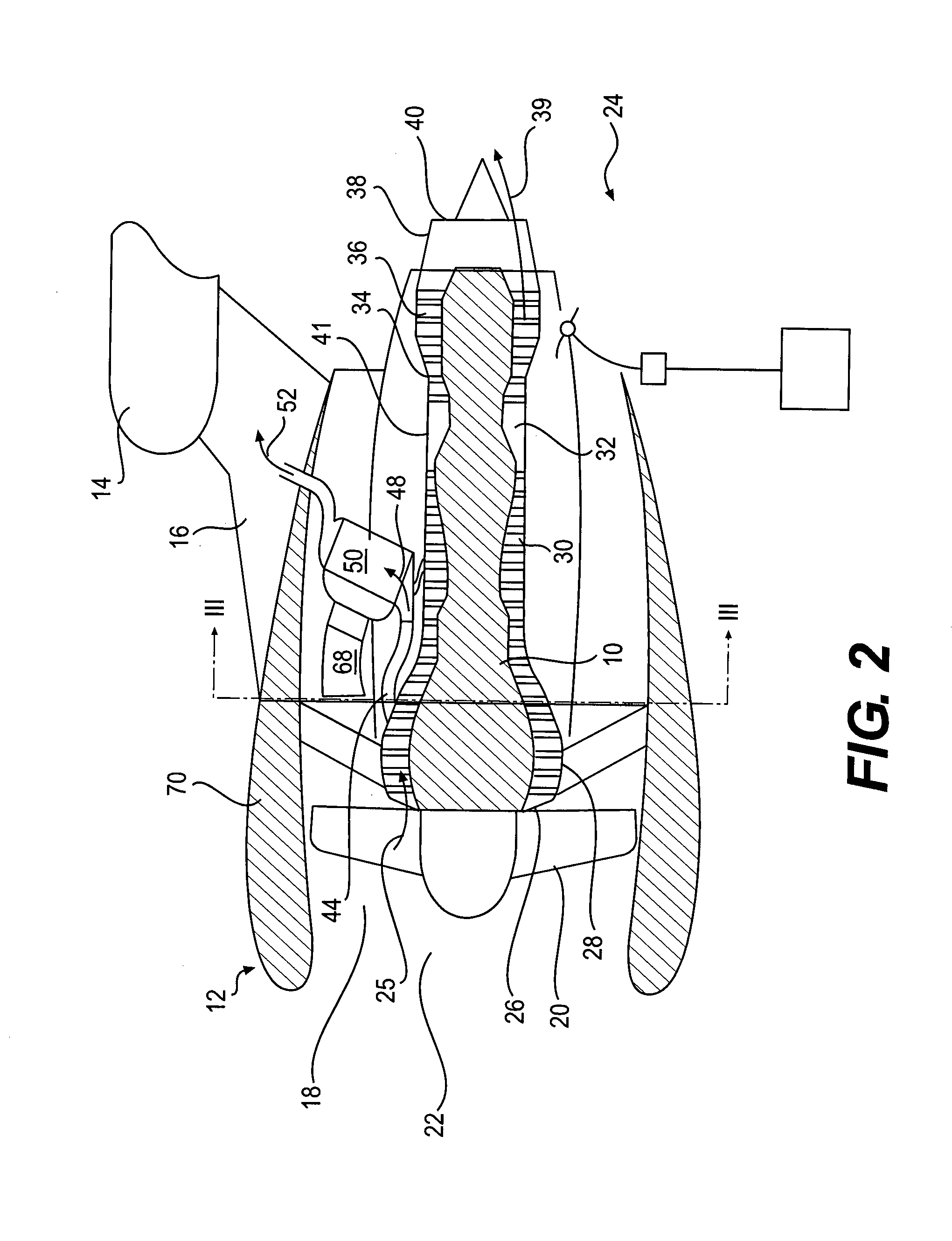 Apparatus for protecting aircraft components against foreign object damage