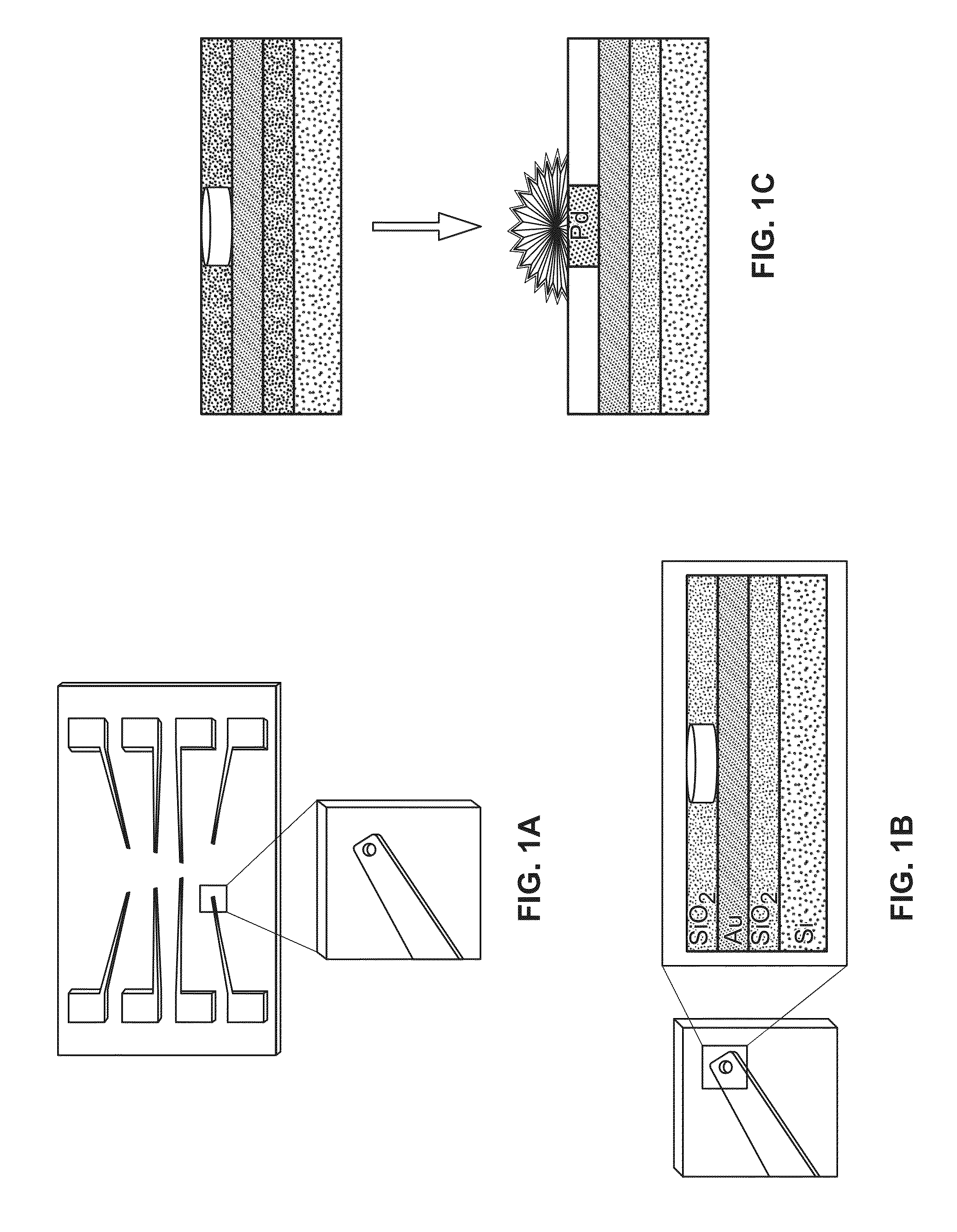 Nanostructured microelectrodes and biosensing devices incorporating the same