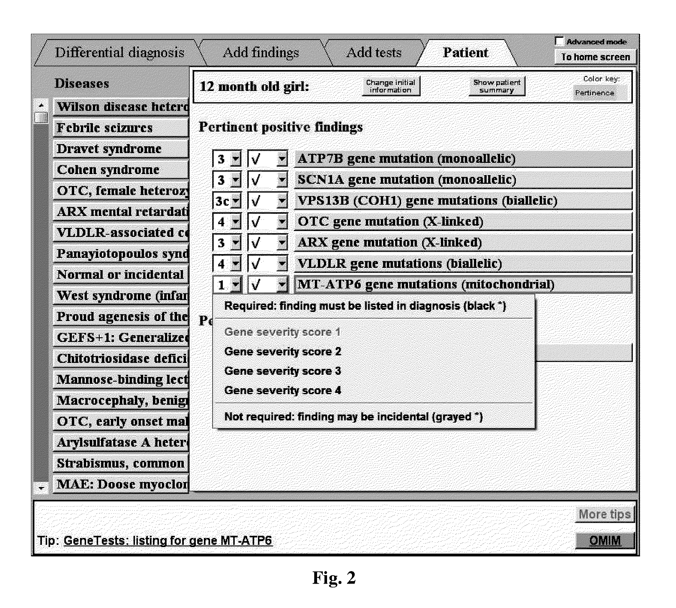 Genome-phenome analyzer and methods of using same