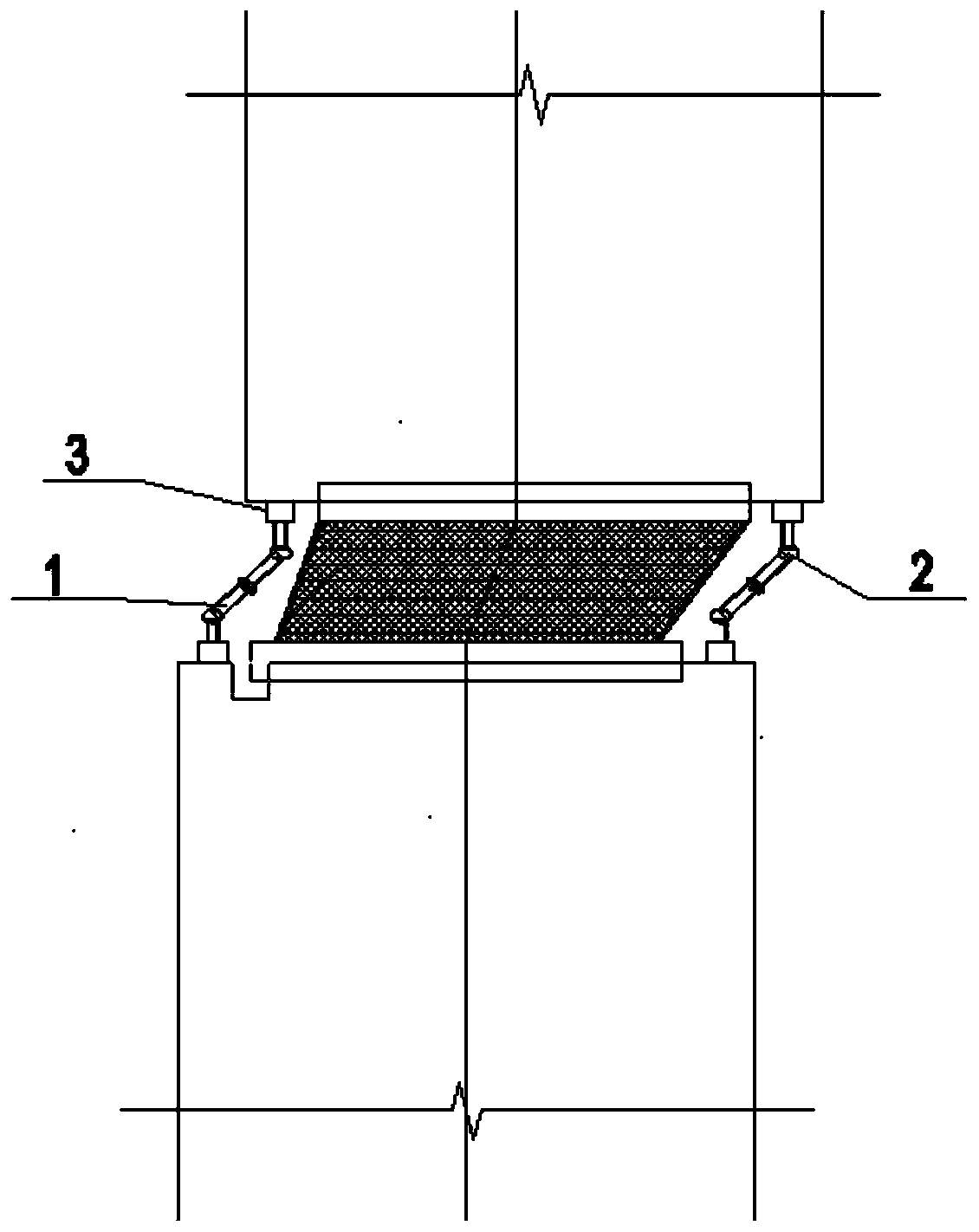 Fireproof protection device and multifunctional rubber support assembly provided with fireproof protection device