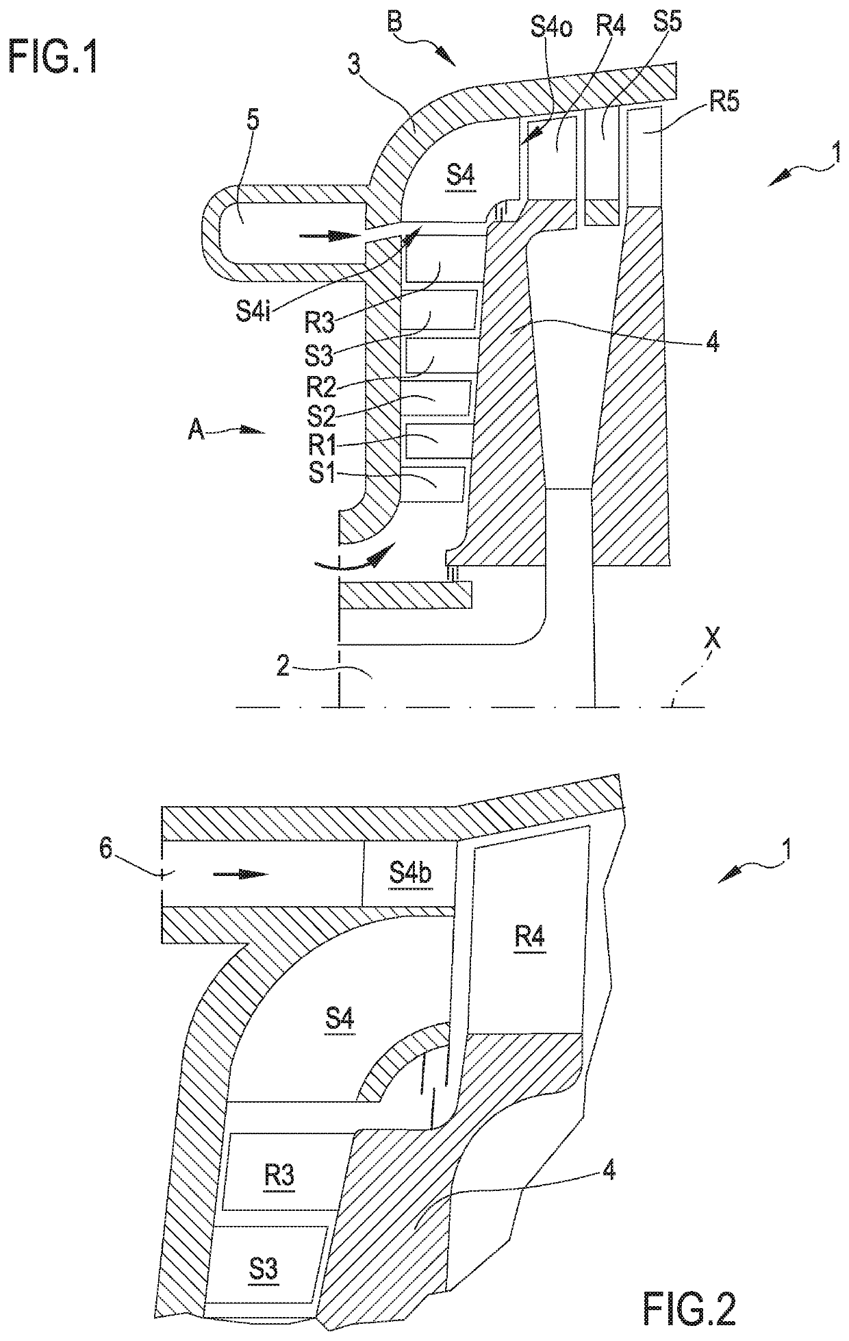 Mixed flow optimized turbine