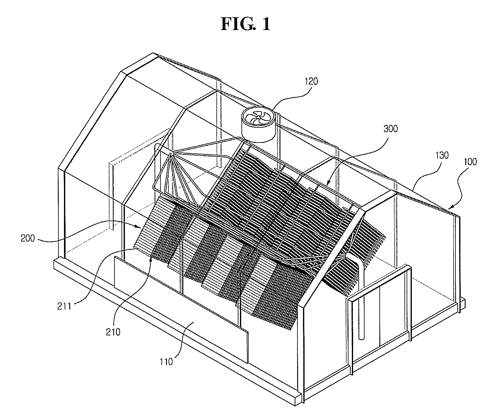 Liquid radioactive waste treatment system