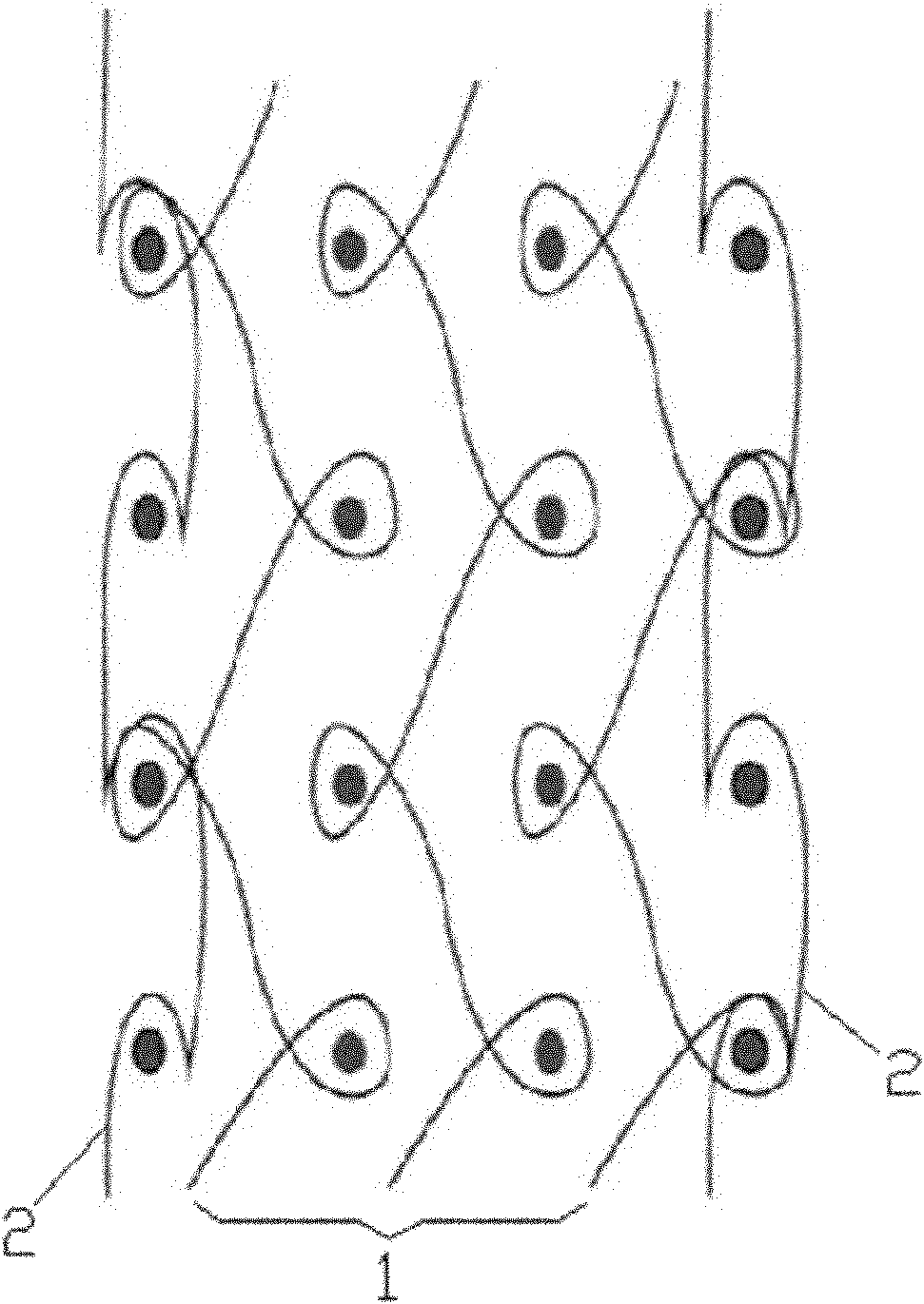 Braided suspension strap and braiding method thereof