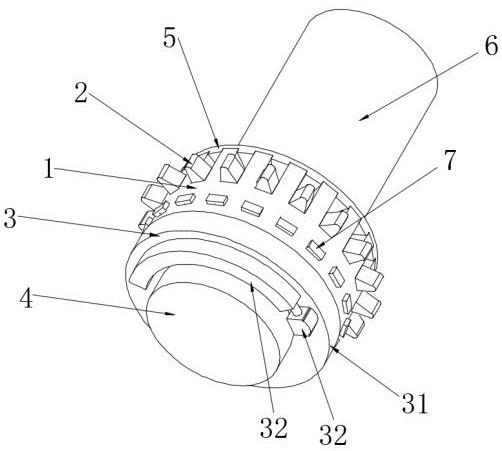 Intermittent transmission gear and reciprocating intermittent transmission mechanism