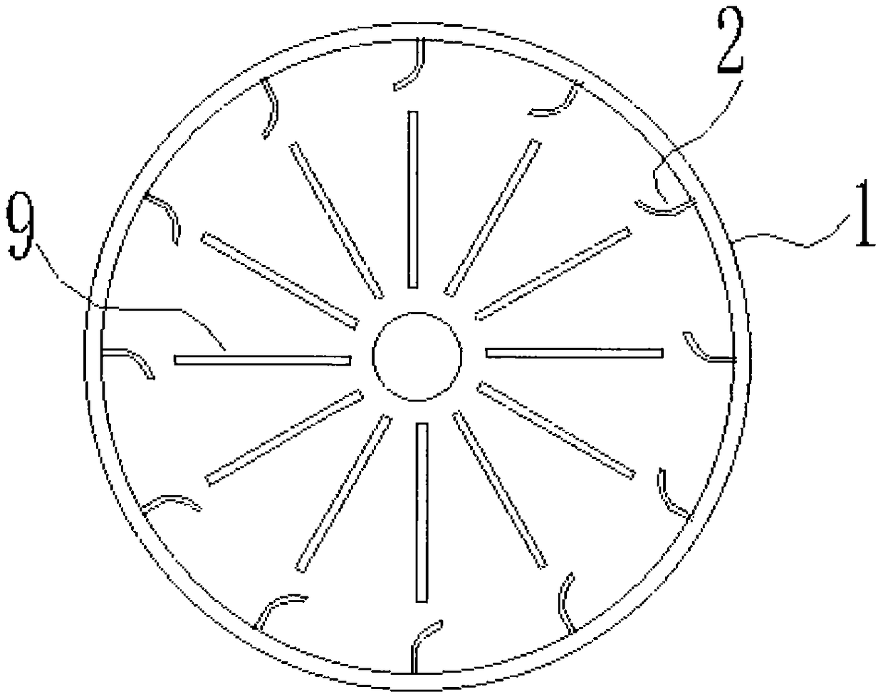 Energy-saving type garden nutrient solution mixing device