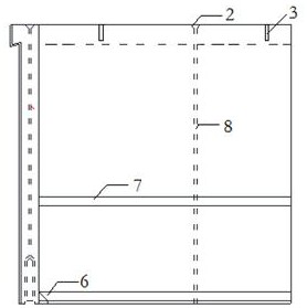 Installation method of L-shaped decoration integrated prefabricated parapet wall