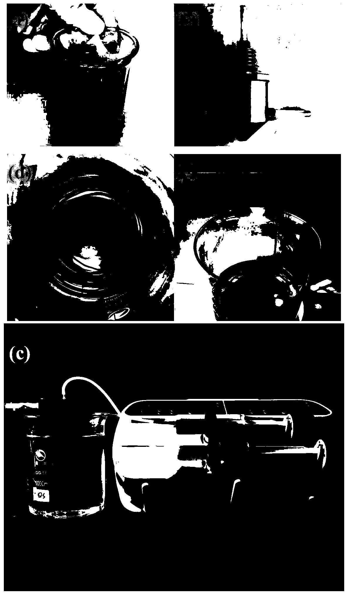 Preparation method of porous carbon-carbon nanotube hollow fiber membrane capable of generating hydroxyl radicals under electrochemical strengthening effect