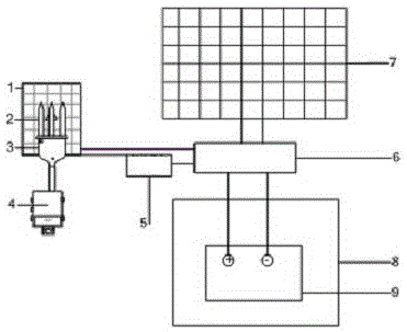 Self-recording type measurement device for ice content of frozen soil