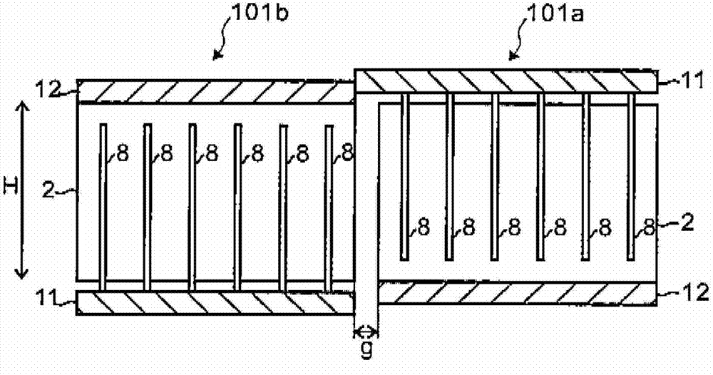 Led array capable of reducing uneven brightness distribution