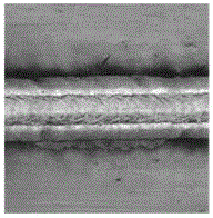 Electric-arc-push-welding and laser-rear-mounted hybrid welding method and device for aluminum alloy