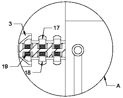 Electrical chemical equipment dustproof device