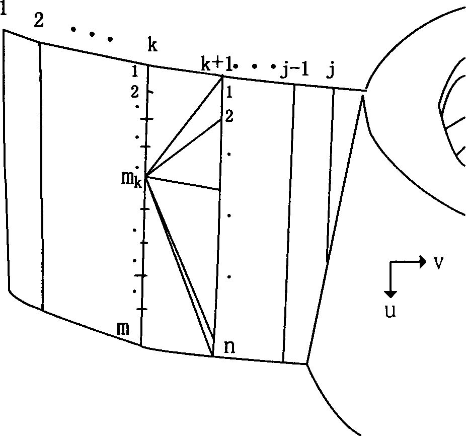 A numerical control polishing method for the blade surface of the integral blisk